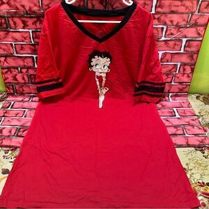 Universal Studios Betty Boop ladies night shirt XL vintage